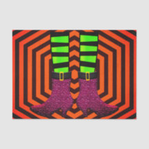 Abstract Halloween Tissue Paper