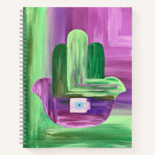 Abstract Hamsa Notebook