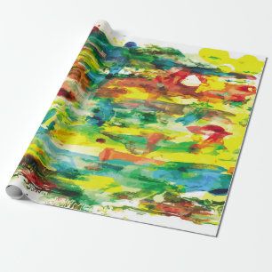 abstract hand draw oil painting composition. colo wrapping paper