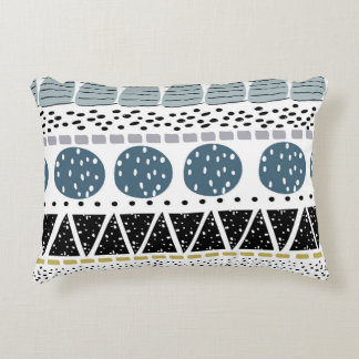 Abstract hand drawn, creative vintage texture. decorative cushion