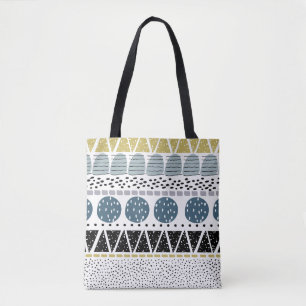 Abstract hand drawn, creative vintage texture. tote bag
