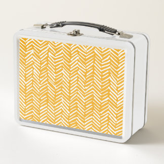 Abstract hand-drawn lines, hipster texture. metal lunch box