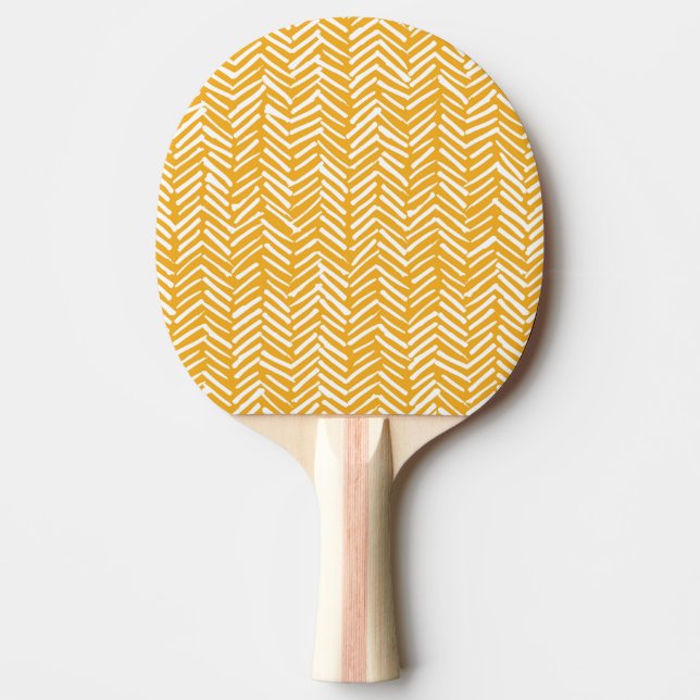 Abstract hand-drawn lines, hipster texture. ping pong paddle (Front)
