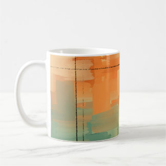 Abstract Hand-Painted Modern Art Canvas | Contempo Coffee Mug