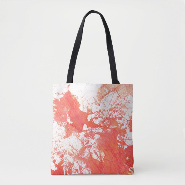 Abstract hand painted watercolor background. 2 3 tote bag (Front)