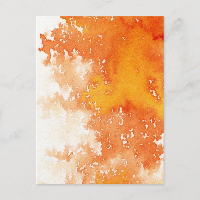 Abstract hand painted watercolor background. 2 postcard (Front)