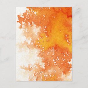 Abstract hand painted watercolor background. 2 postcard