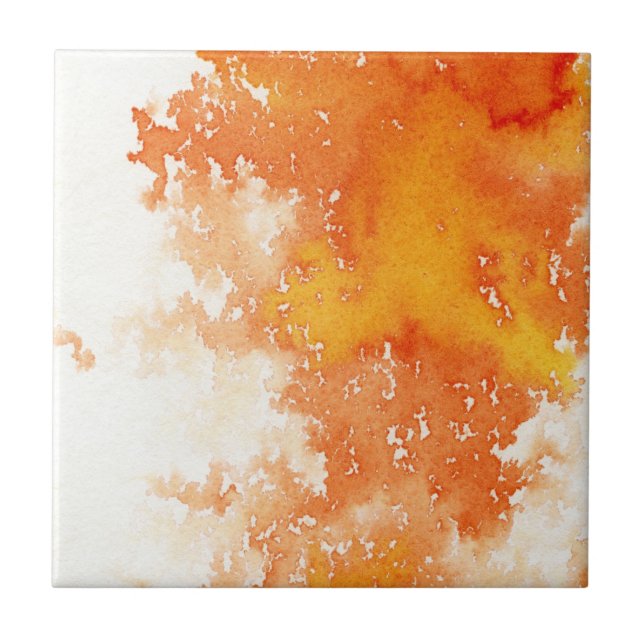 Abstract hand painted watercolor background. 2 tile (Front)