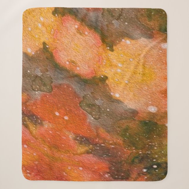 Abstract hand painted watercolor. Nice backgrounda Sherpa Blanket (Front)