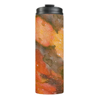 Abstract hand painted watercolor. Nice backgrounda Thermal Tumbler