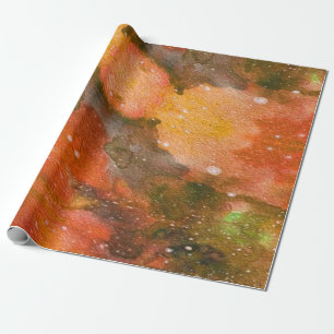 Abstract hand painted watercolor. Nice backgrounda Wrapping Paper