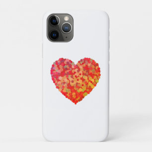 Abstract Heart Confetti Art Case-Mate iPhone Case