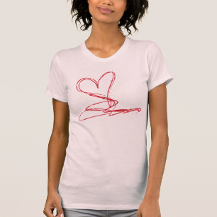 Abstract Heart T-Shirt
