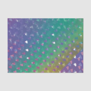 Abstract Hearty  Tissue Paper