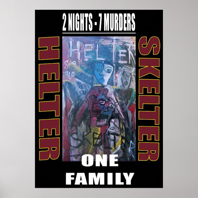 ABSTRACT HELTER SKELTER POSTER (Front)