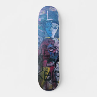 ABSTRACT HELTER SKELTER SKATEBOARD