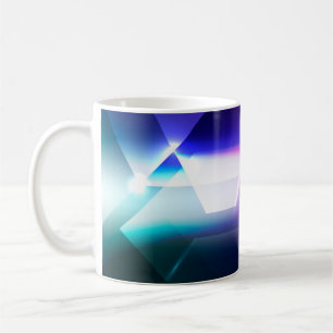 Abstract Hexagonal shape backgroundabstract, art, Coffee Mug