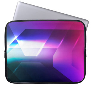 Abstract Hexagonal shape backgroundabstract, art, Laptop Sleeve