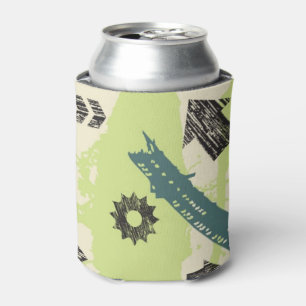 Abstract hi-tech background can cooler
