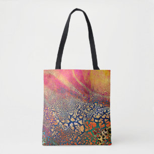 Abstract highly detailed textured grunge backgroun tote bag