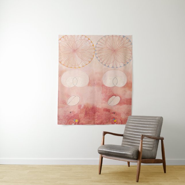 Abstract Hilma af Klint – The Ten Largest No. 9 Tapestry (In Situ)