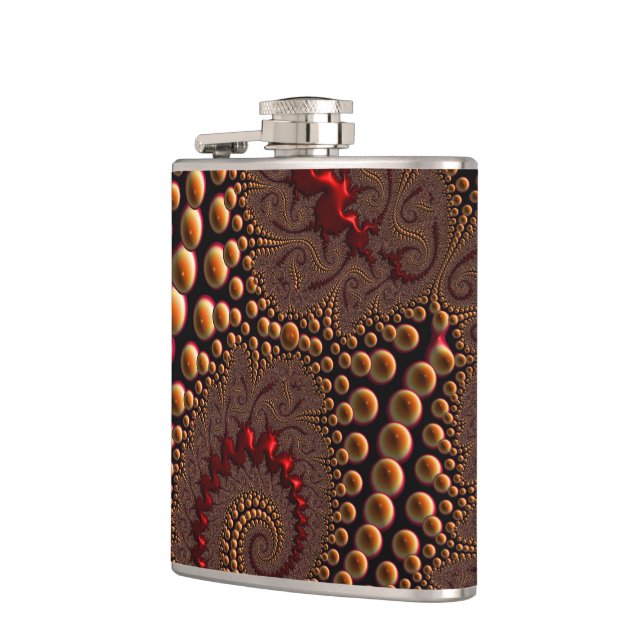 Abstract Hip Flask (Left)