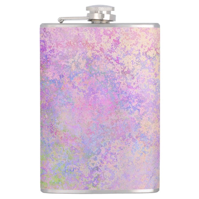 Abstract Hip Flask (Front)