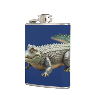 Abstract Hip Flask