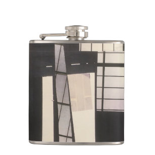 Abstract Hip Flask