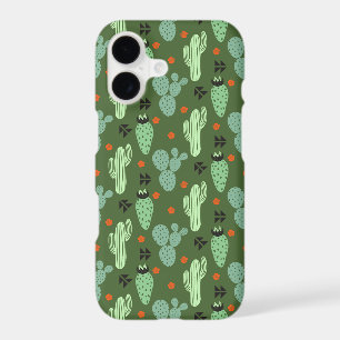 Abstract Hipster Cactus Desert Pattern