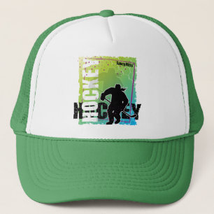 Abstract Hockey (female) Trucker Hat