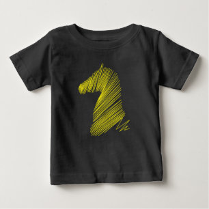 Abstract Horse Head – Minimalist Line Art Tee