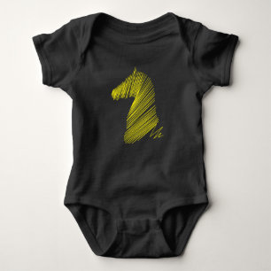Abstract Horse Head – Minimalist Line Art Tee