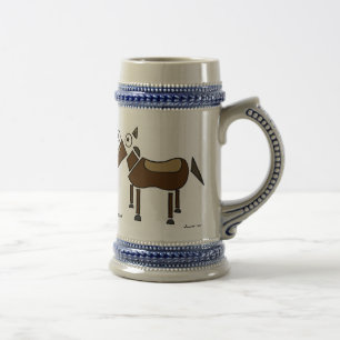 Abstract Horse Stein