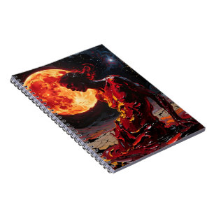 Abstract Human & Imaginary World Photo Notebook