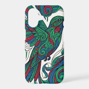 Abstract Hummingbird Jewel Line iPhone Cases