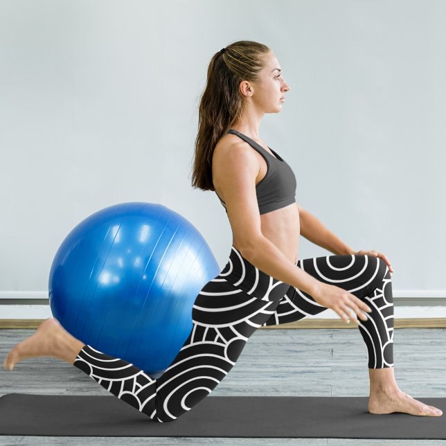 Abstract Hypnotic Circles Leggings (Creator Uploaded)