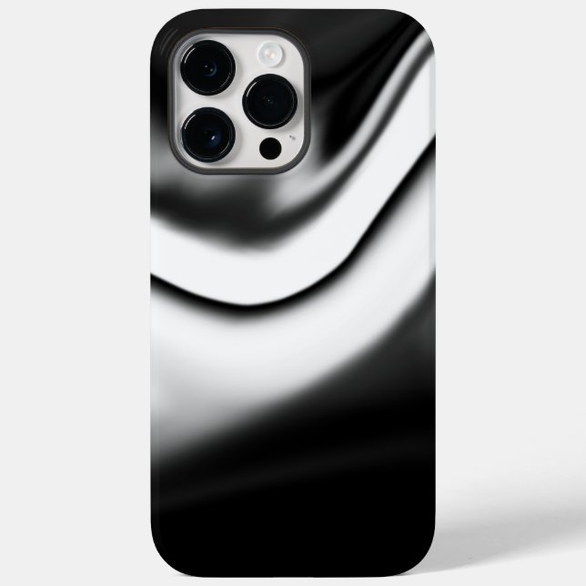 Abstract in Black and white Case-Mate iPhone Case (Back)