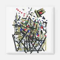 Abstract in Tape & Letterforms 1