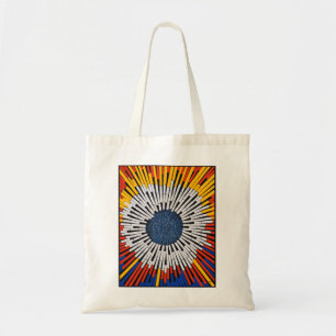 Abstract in Tape—Starburst Tote Bag