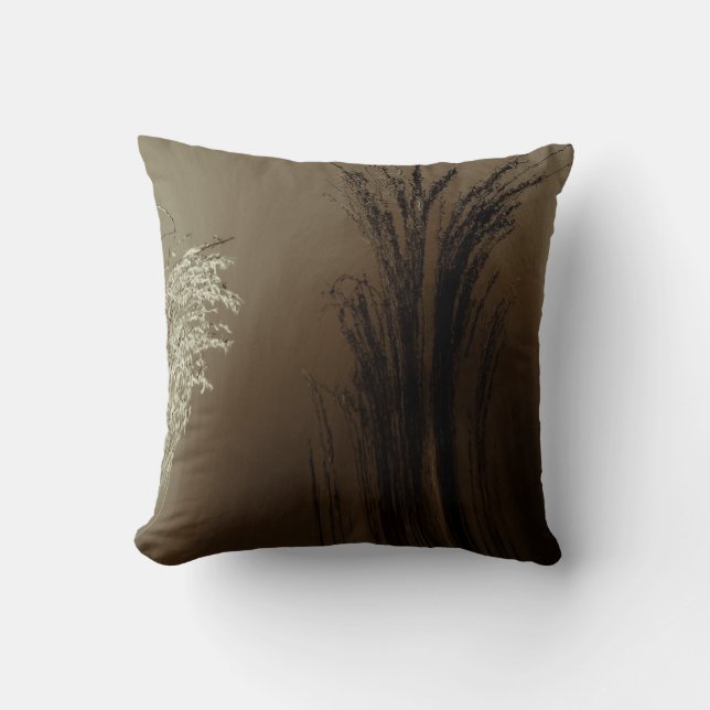 Abstract in Wheat Pillow (Front)