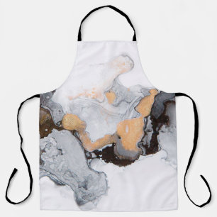 Abstract ink and acrylic background. Trend 2018. L Apron