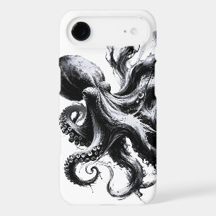Abstract Ink Fluid Octopus Kraken