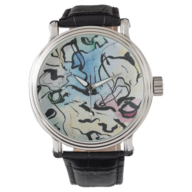 Abstract Ink Watch (Front)