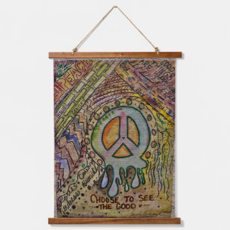 Abstract Inner Peace Hanging Tapestry