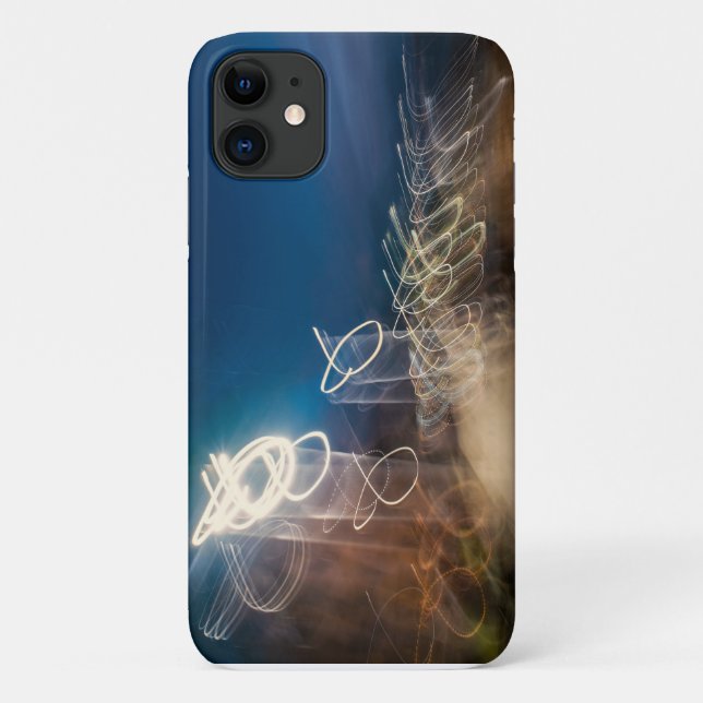 Abstract Intentional Camera Movement Night Light T Case-Mate iPhone Case (Back)