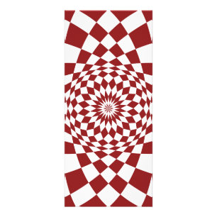 Abstract Interior Design Rack Card