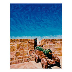 Abstract Interpretation of Historical Cannon Poster