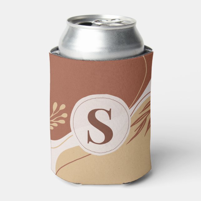 Abstract irregular shapes with earth colours can cooler (Can Front)