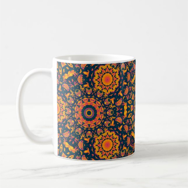 Abstract islamic pattern, arabian style. Seamless  Coffee Mug (Left)
